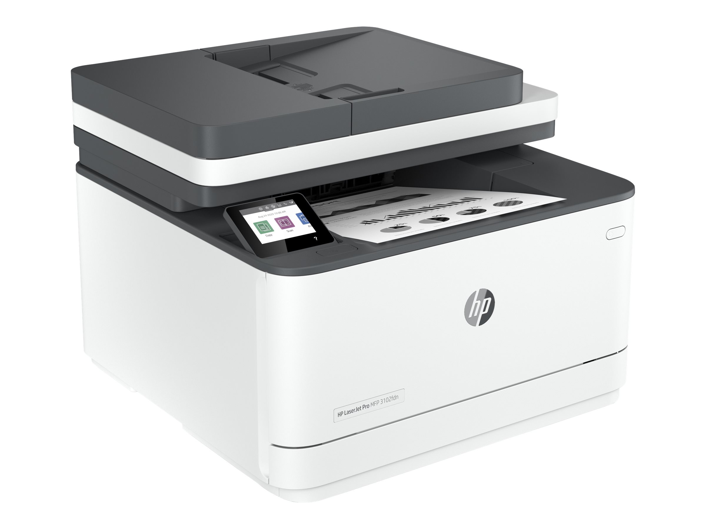 HP LaserJet Pro MFP 3102fdn 4 in 1 LaserMultifunktionsdrucker weiss