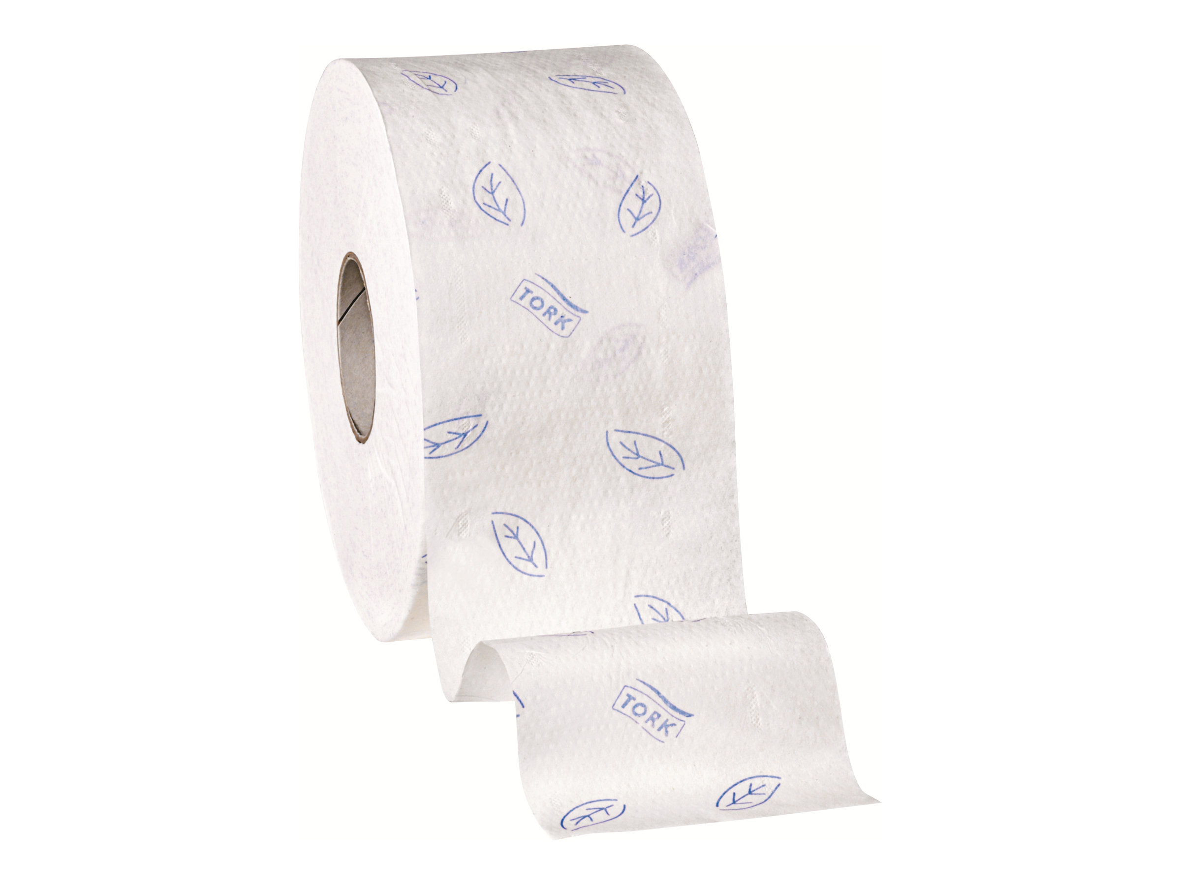 TORK Jumbo-Toilettenpapier T2 Premium Mini 2-lagig Recyclingpapier, 12 Rollen