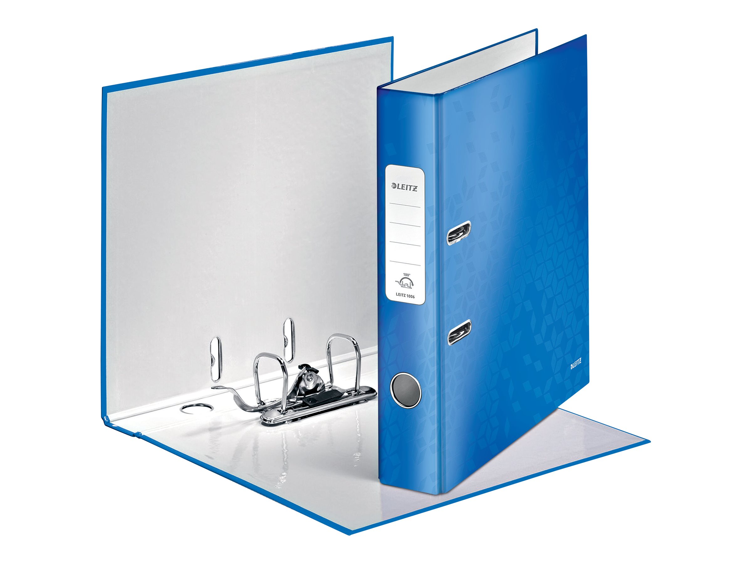 LEITZ Ordner blau Karton 5,0 cm DIN A4