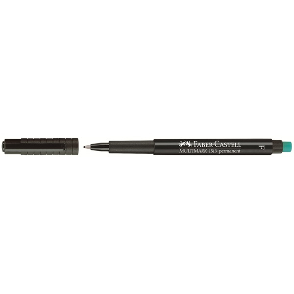 10 FABER-CASTELL MULTIMARK 1513 Folienstifte schwarz 0,6 mm permanent