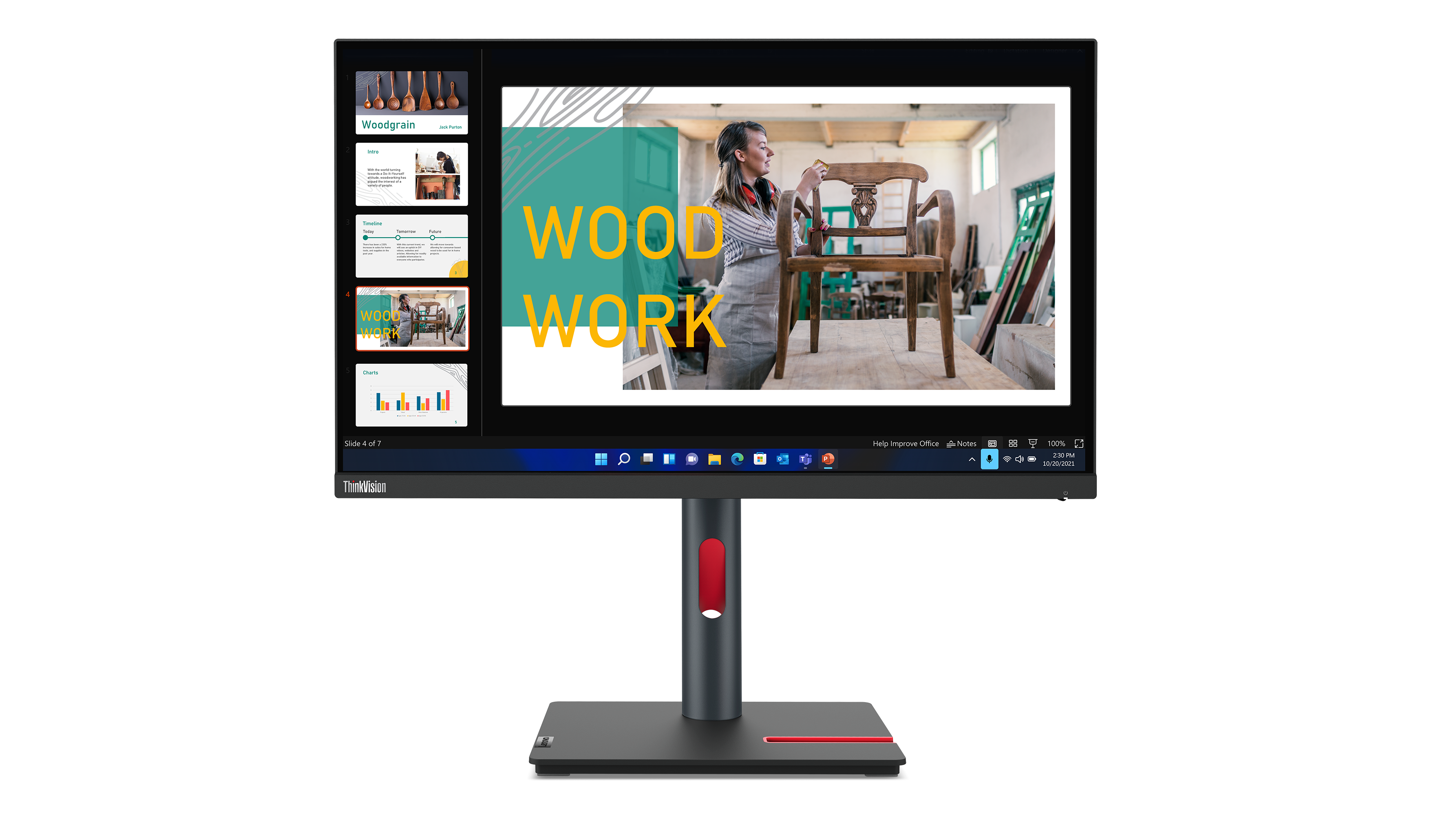 LENOVO ThinkVision P24q30 60,45cm 23,8Zoll Monitor HDMI DP 4xUSB 32 TopSeller