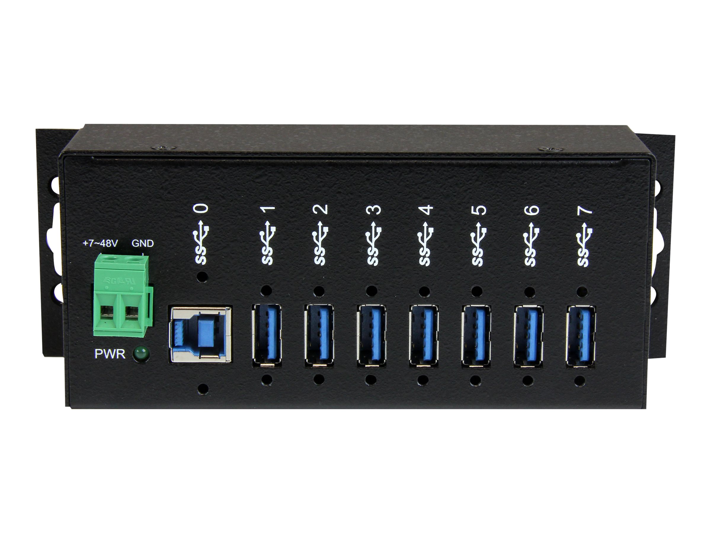 STARTECH.COM 7 Port rugged mountable industrial USB 3.0 hub with surge Protector
