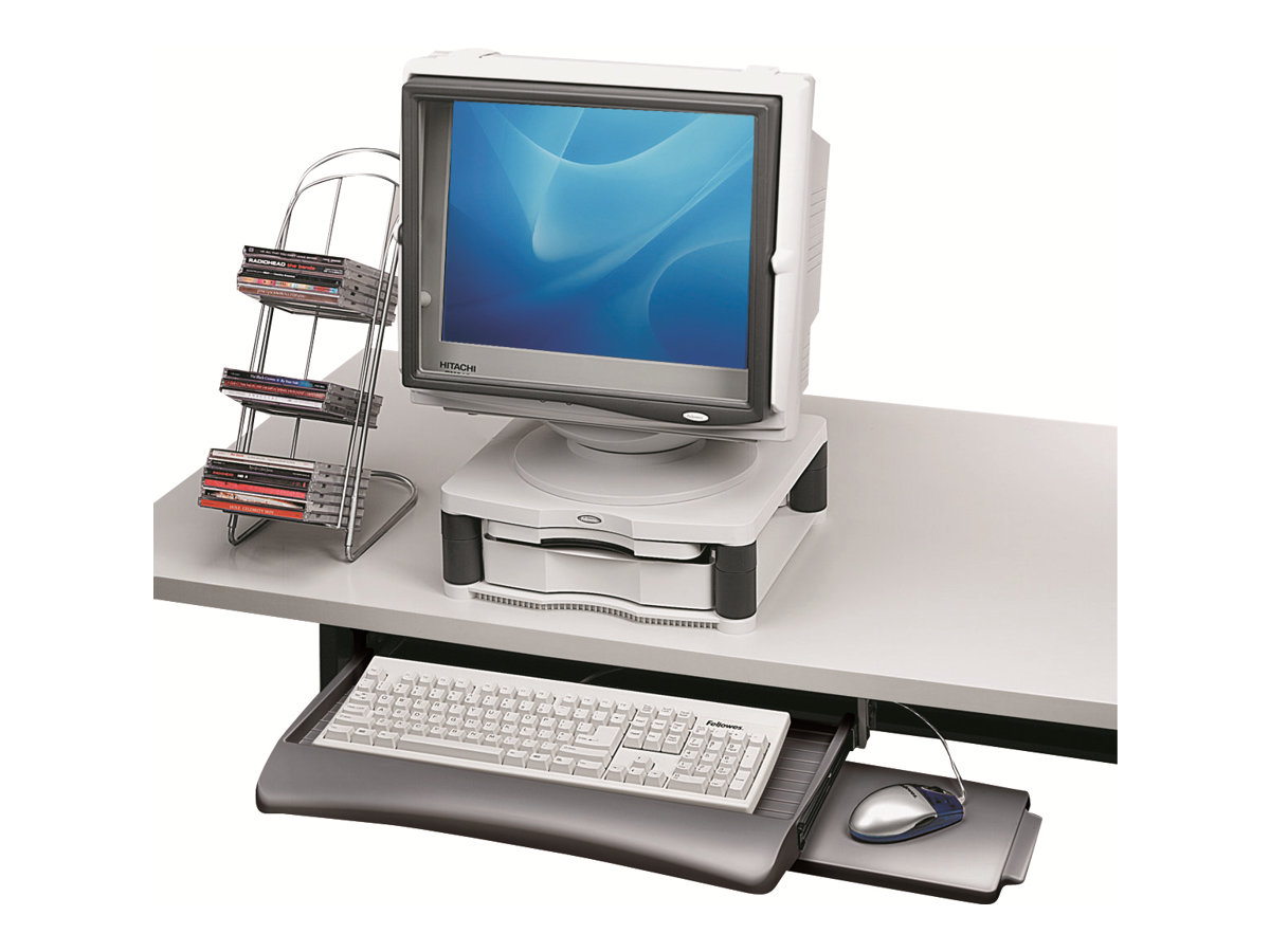 Fellowes Tastaturauszug mit Mausablage schwarz