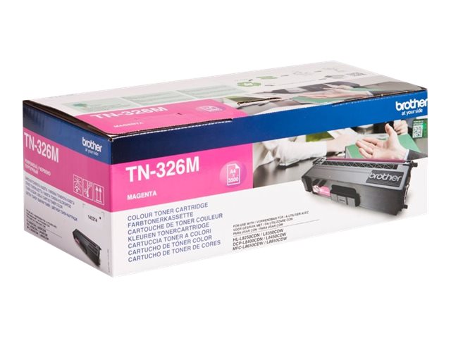 BROTHER TN-326M Toner magenta hohe Kapazität 3.500 Seiten 1er-Pack