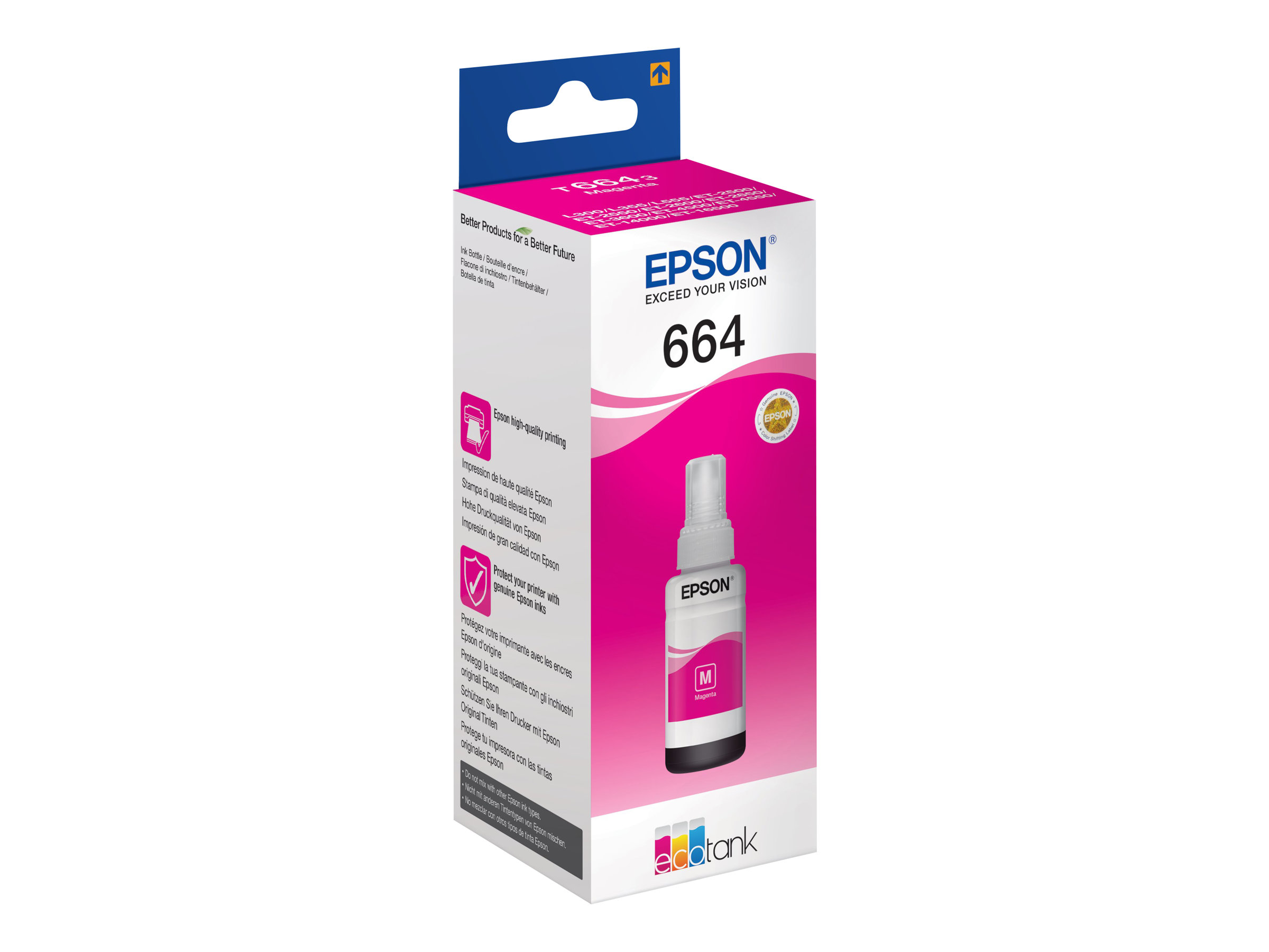 C13T664340 EPSON ET664 EcoTank Tinte C13T664340 EPSON ET664 EcoTank Tinte