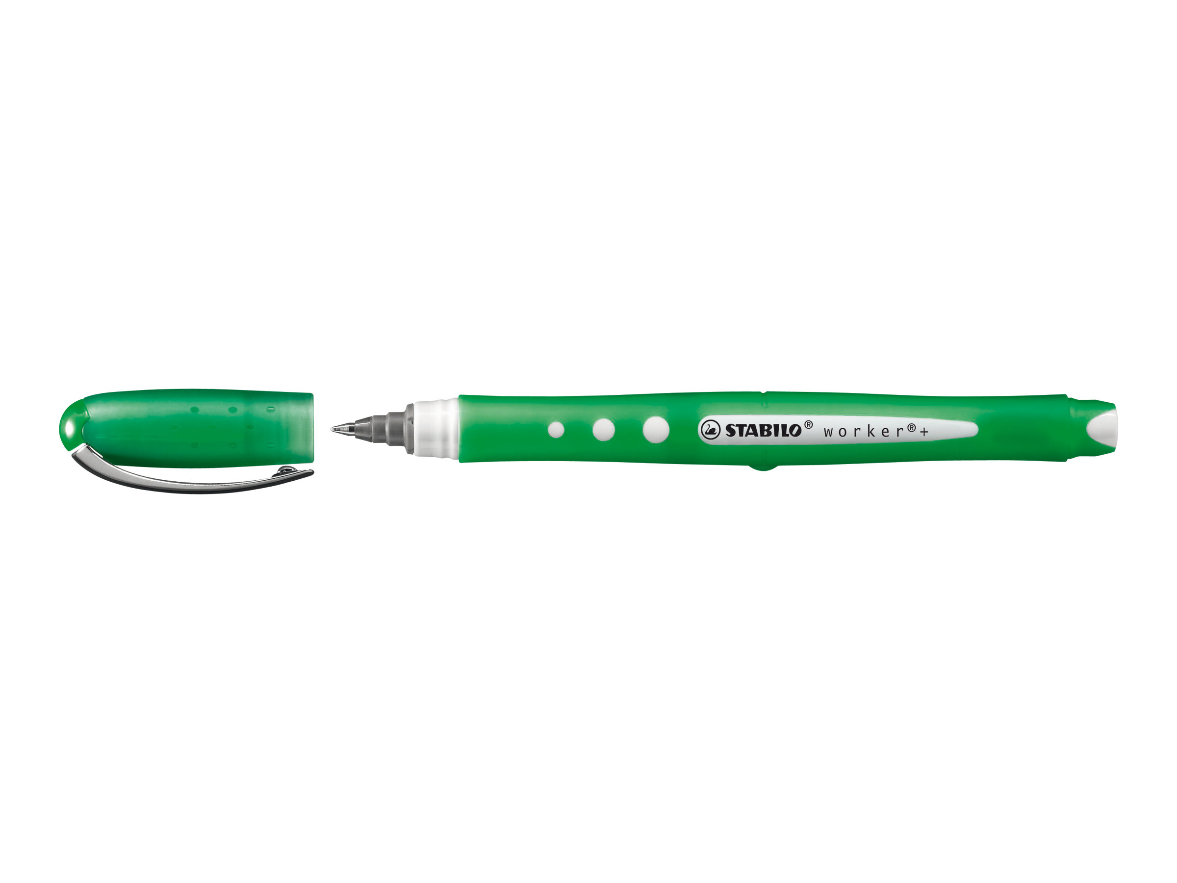 STABILO worker colorful Tintenroller 0,5 mm, Schreibfarbe: gruen, 1 St. STABILO worker colorful Tintenroller 0,5 mm, Schreibfarbe: gruen, 1 St.