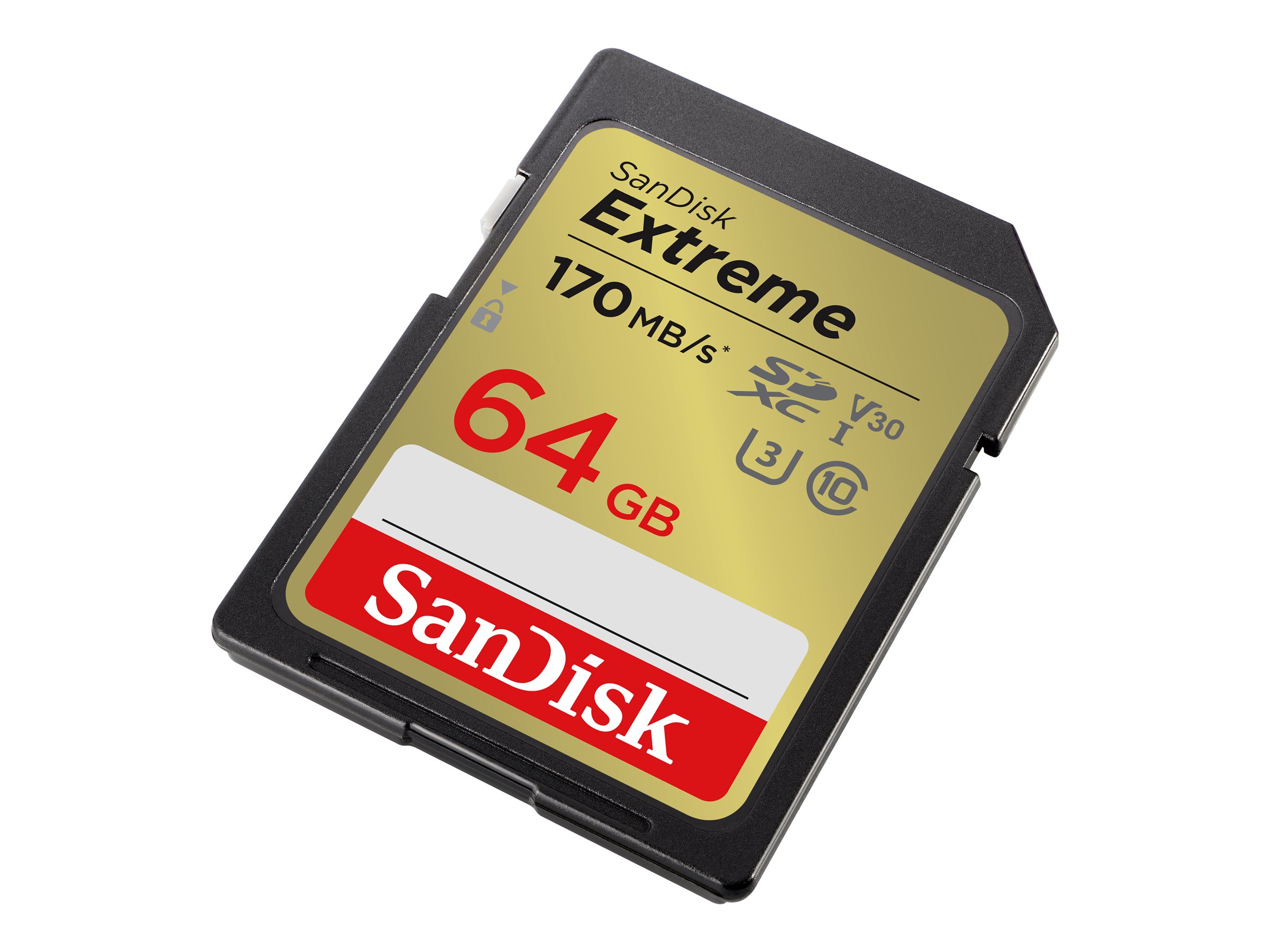 SanDisk Speicherkarte SDXCCard Extreme, 64 GB, 1 St