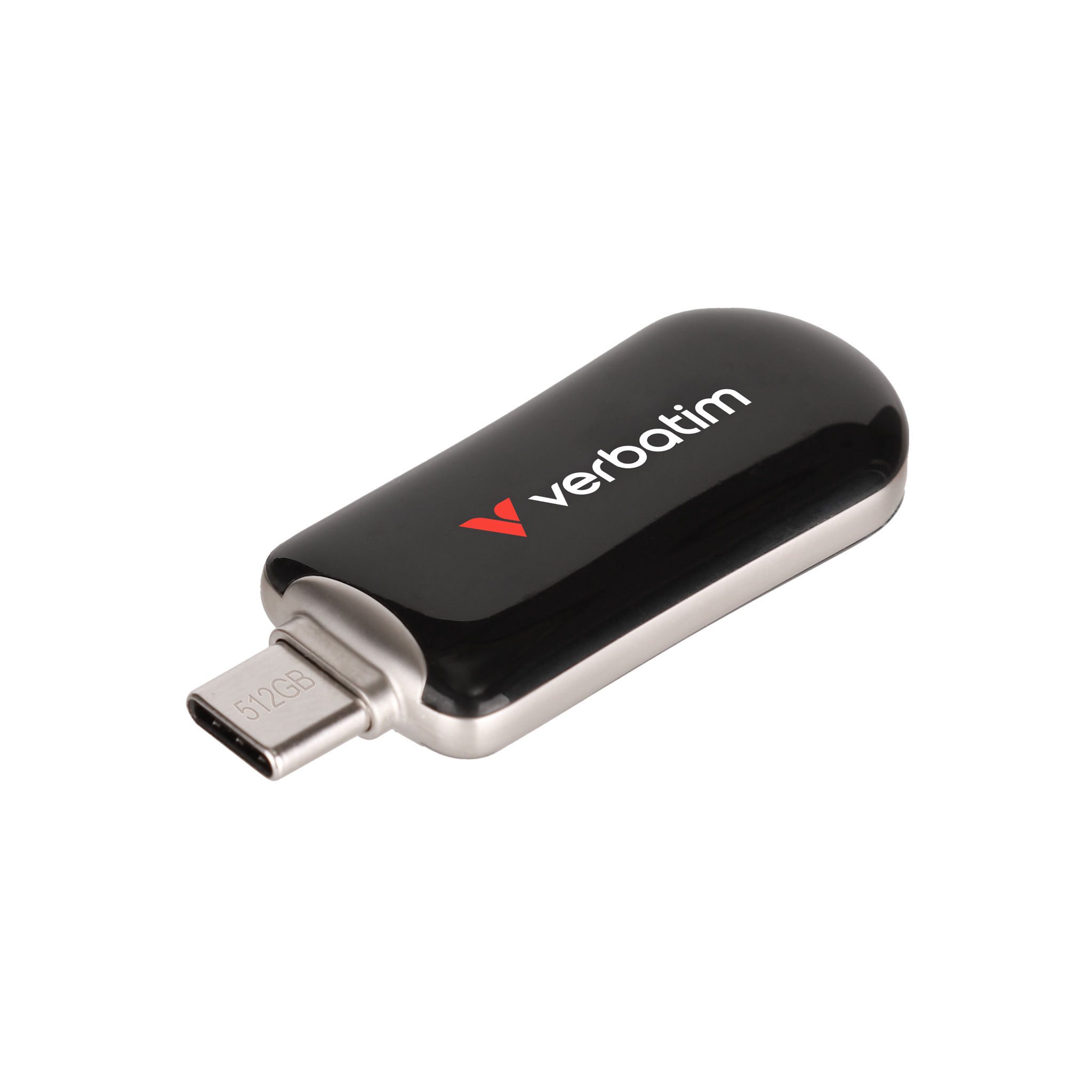 Verbatim Plectra Black 512GB USBC Flash Drive 302