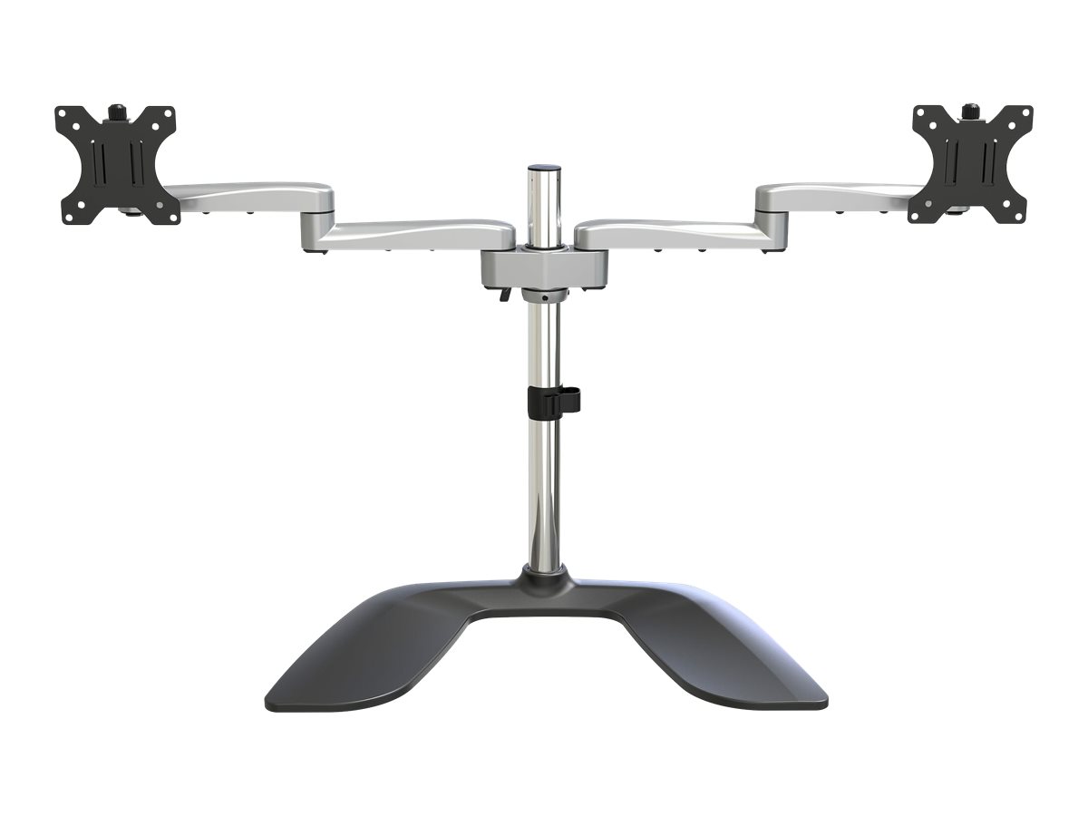 STARTECH.COM Dualmonitor Stand - Gelenkarme - höhenverstellbar - Für VESA-Monitore bis 81,28cm 32Zoll - Stahl /Aluminium