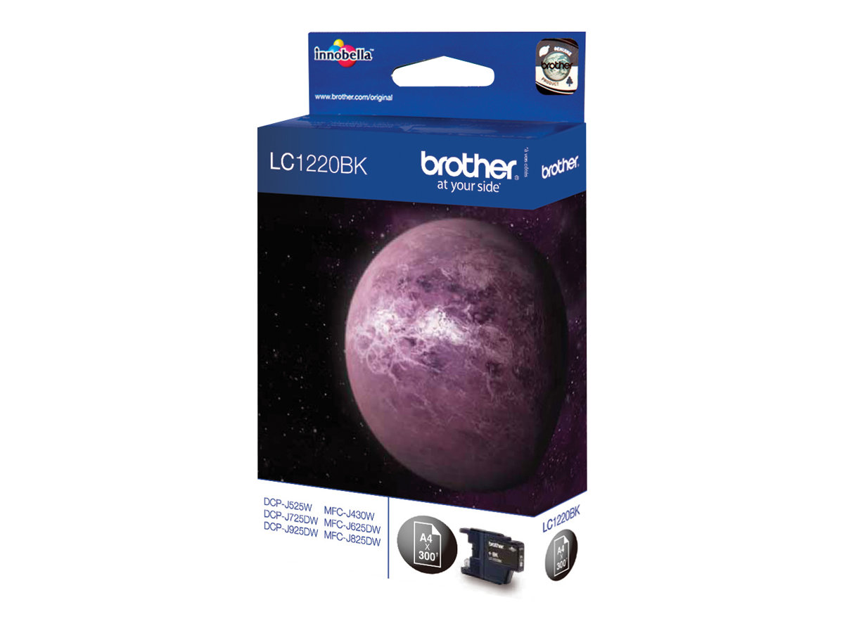 LC1220BK BROTHER MFC Tinte black ST 300 LC1220BK BROTHER MFC Tinte black ST 300