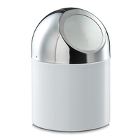 Zeller Tischmuelleimer 1,2 l weiss Zeller Tischmuelleimer 1,2 l weiss