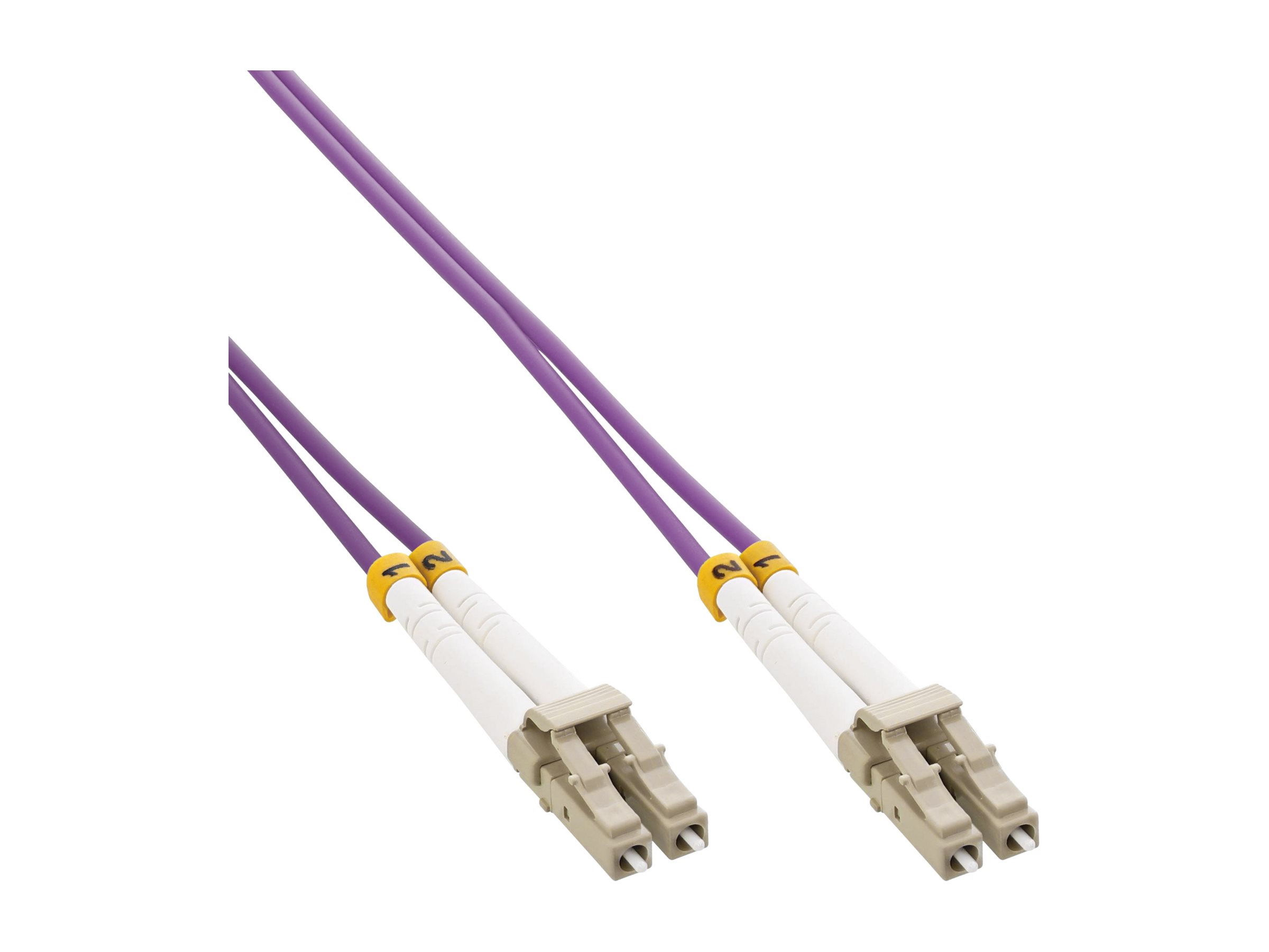 INLINE LWL Duplex Kabel LC/LC 50/125um OM4 2m