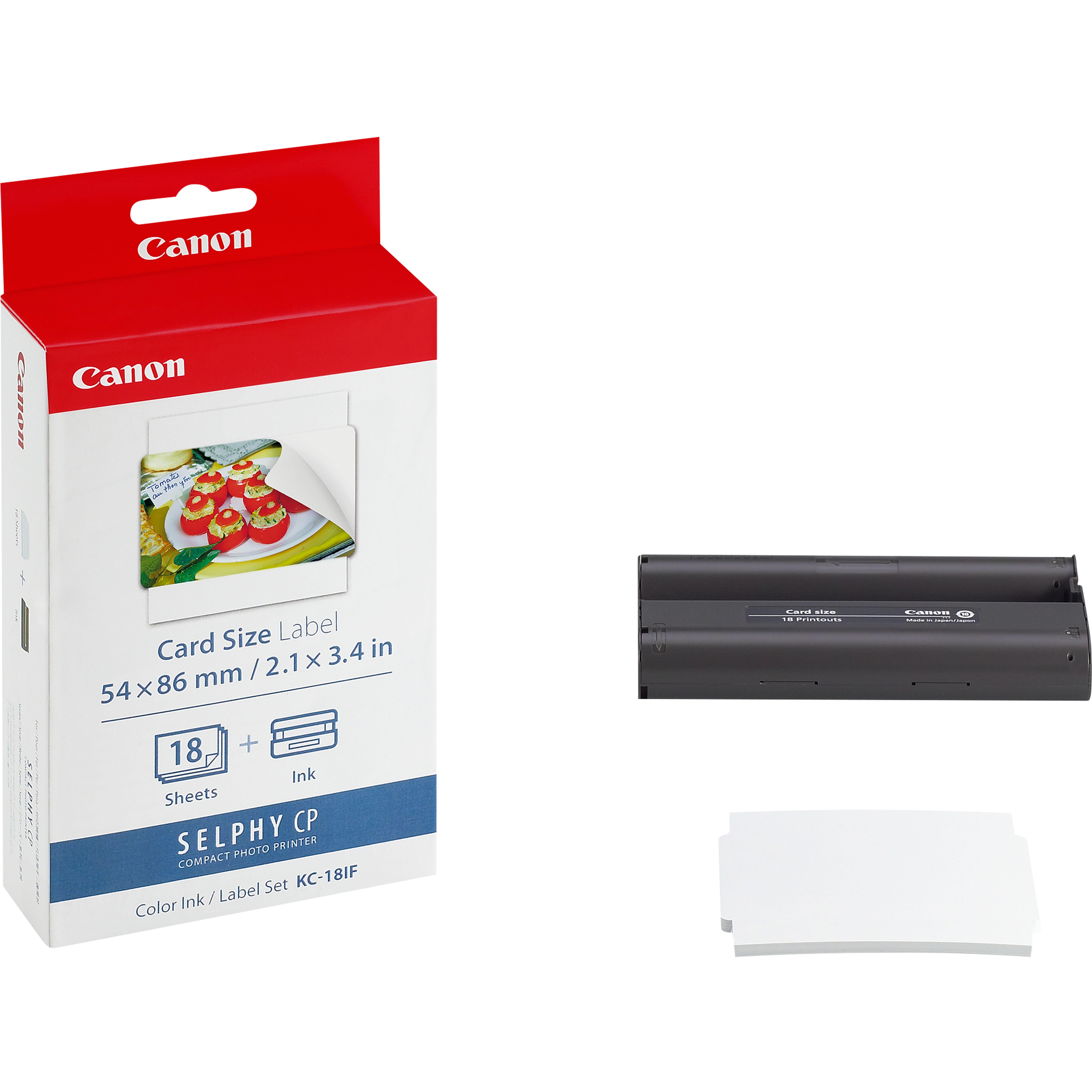 Canon FotopapierSet KC18IF 5,4 x 8,6 cm glänzend 1 St