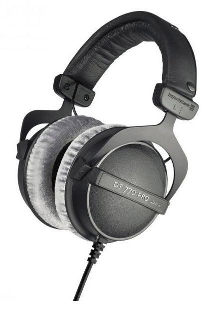 beyerdynamic DT 770 PRO 80 Ohm Over-Ear-Studiokopfhoerer, schwarz beyerdynamic DT 770 PRO 80 Ohm Over-Ear-Studiokopfhoerer, schwarz