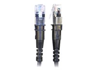 1.50m Patchsee Cat. 6a Patchkabel U/FTP RJ45 Stecker auf RJ45 Stecker Schwarz geschirmt / halogenfrei