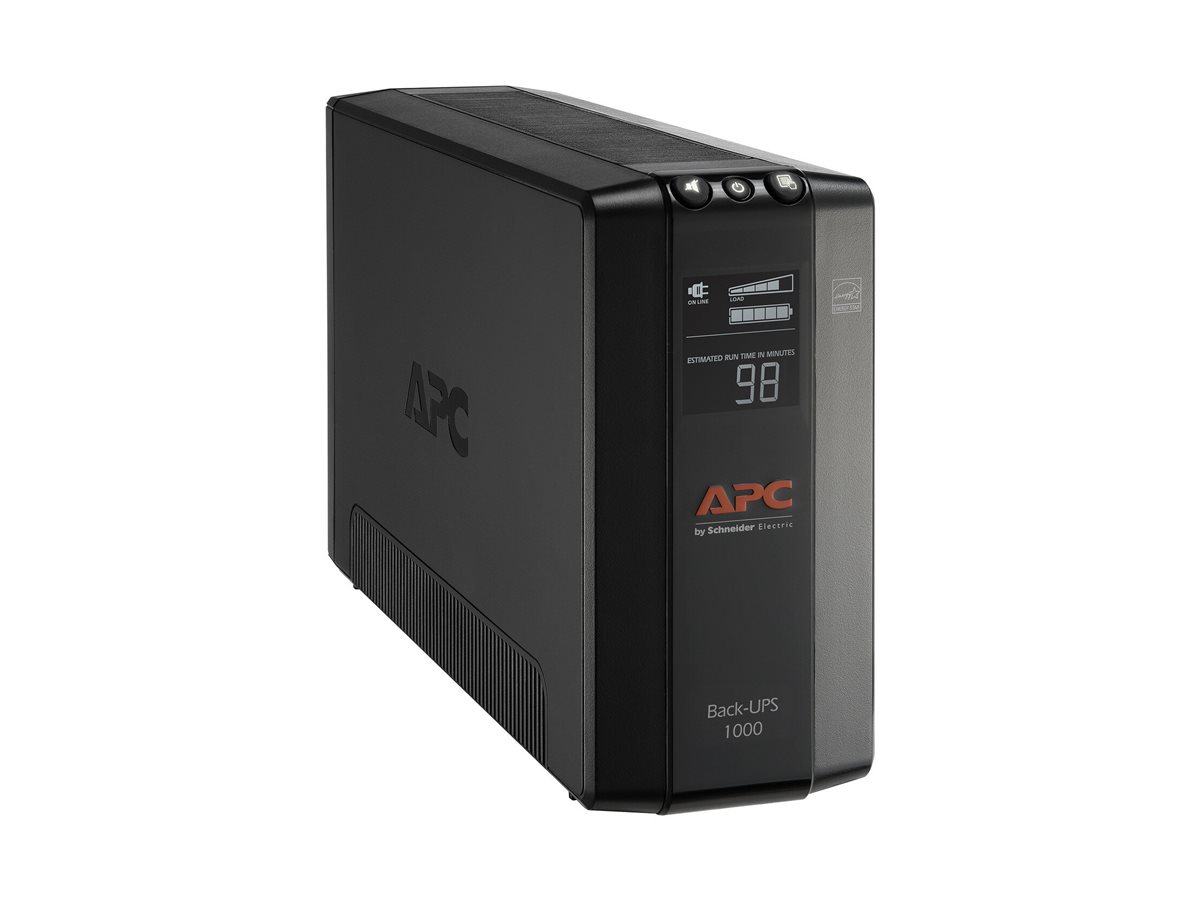 APC BackUPS Pro BX1000M UPS AC 120V 600Watt 1000VA USB output connectors 8 Black