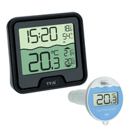 TFA® 30.3066 MARBELLA Poolthermometer schwarz TFA® 30.3066 MARBELLA Poolthermometer schwarz