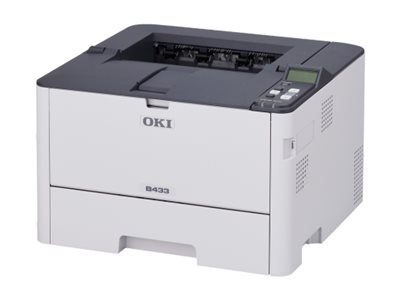 OKI B433dn Laserdrucker grau