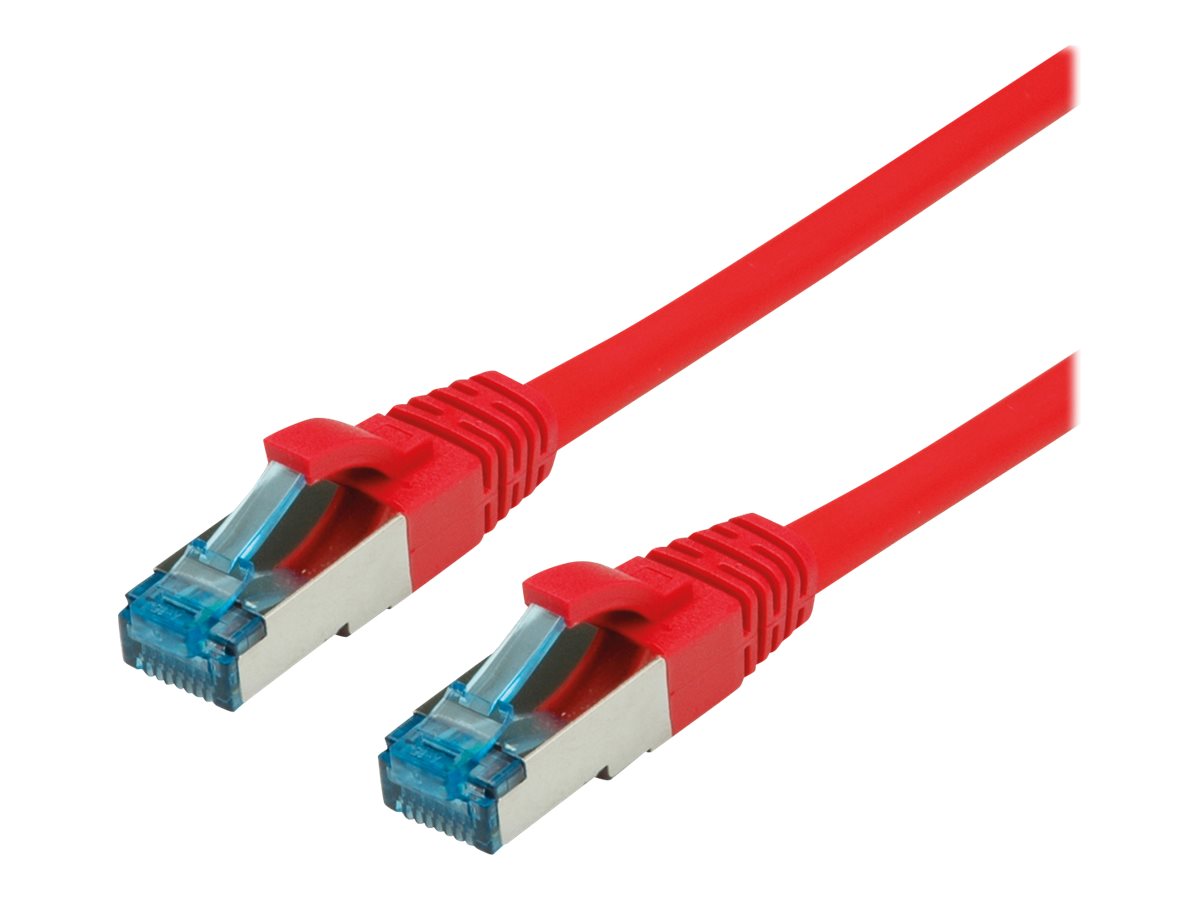 VALUE Patchkabel Kat.6A Class EA S/FTP PiMF LSOH rot 2m