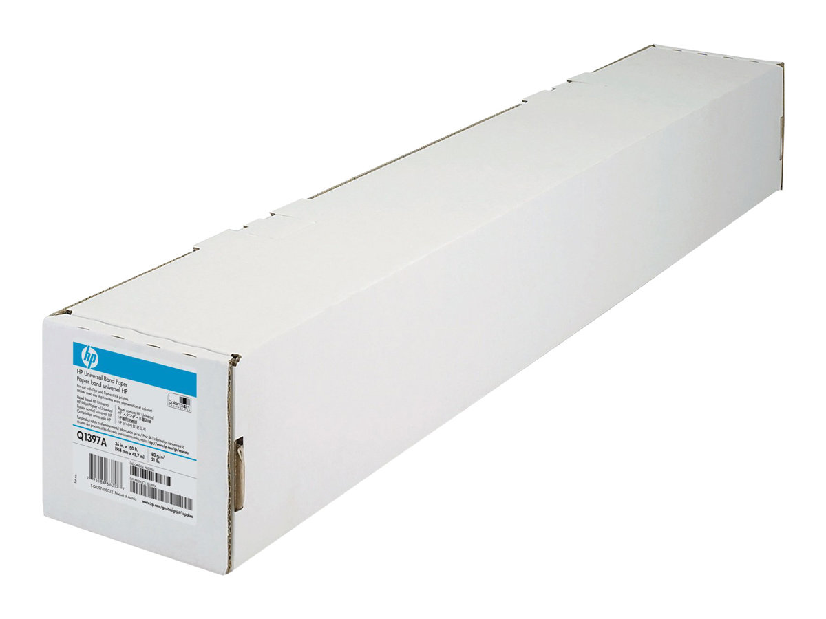 HP Bond Papier weiss inkjet 80gm2 914mm x 457m 1 Rolle 1erPack