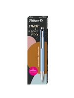 Pelikan Kugelschreiber Snap® frostblau, Schreibfarbe: blau, 1 St. Pelikan Kugelschreiber Snap® frostblau, Schreibfarbe: blau, 1 St.