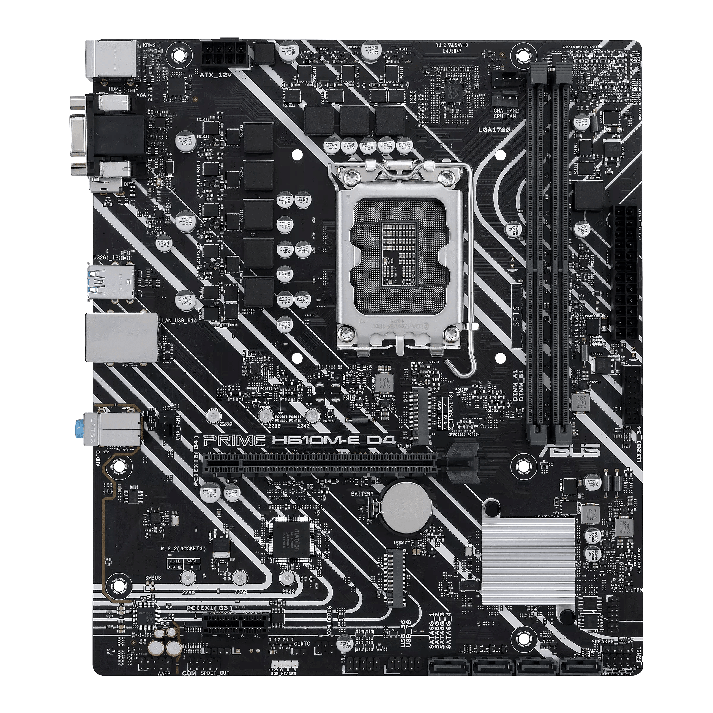 ASUS PRIME H610M-E D4-CSM micro ATX LGA1700 H610