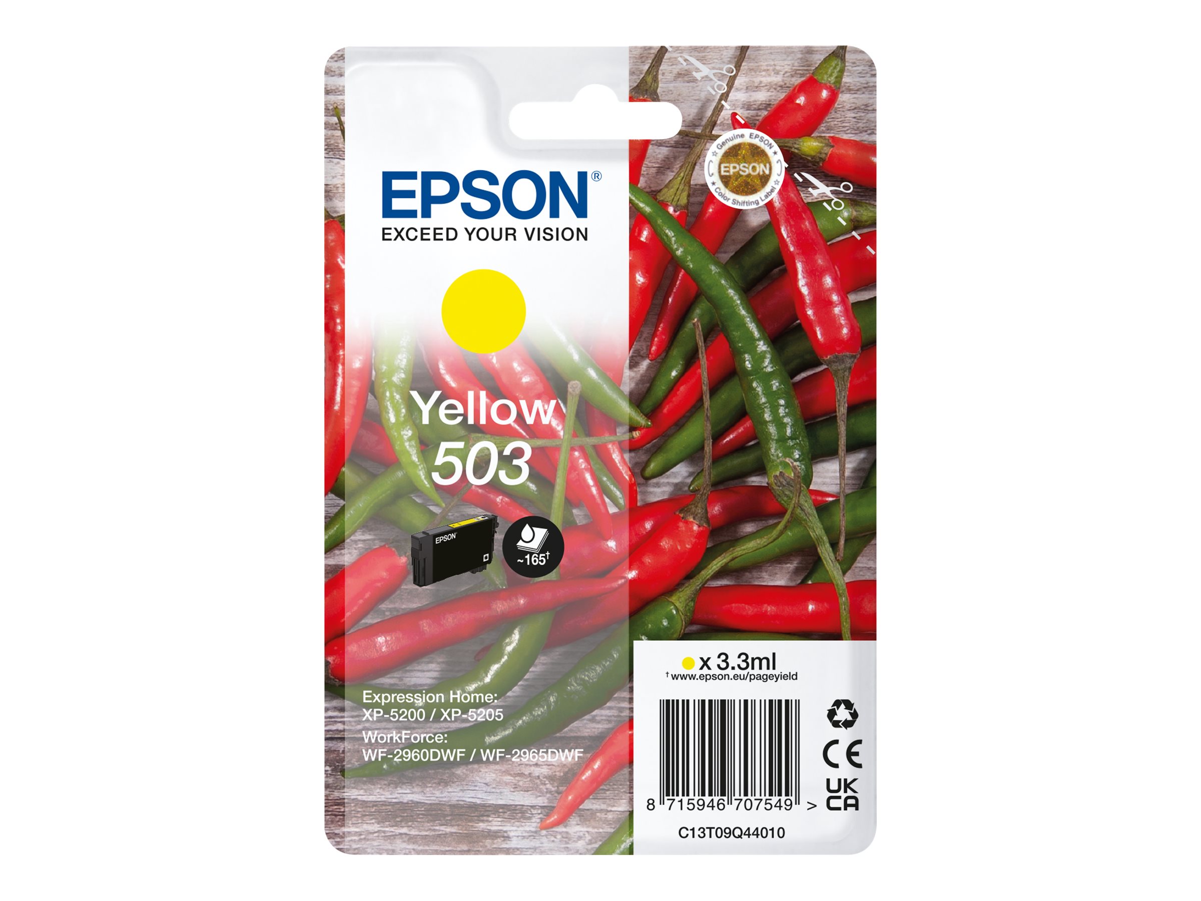 C13T09Q44010 EPSON Nr.503 XP Tinte C13T09Q44010 EPSON Nr.503 XP Tinte