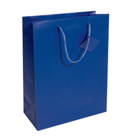 SIGEL Geschenktüten blau 26,0 x 33,0 cm, 5 St