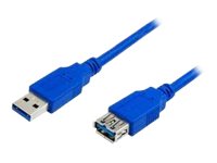 Mediarange USB-Verlängerungskabel USB Type A 3m Blau