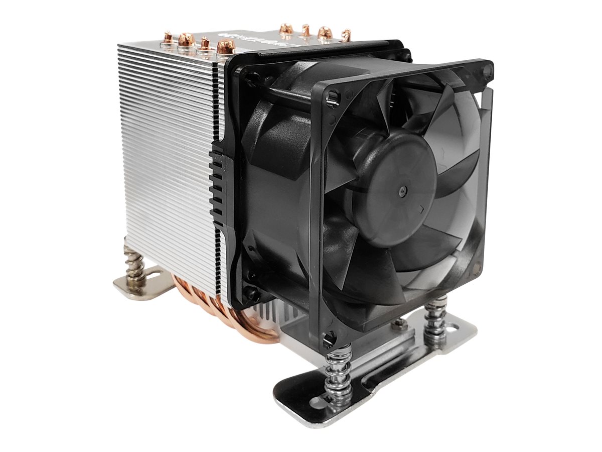 DYNATRON CPU aktiv Kuehler 3U A35 fuer AMD Sockel sTRX4TR4SP3 Kuehlkoerper Aluminium mit Heatpipes mit PWM und bis zu 280W TDP