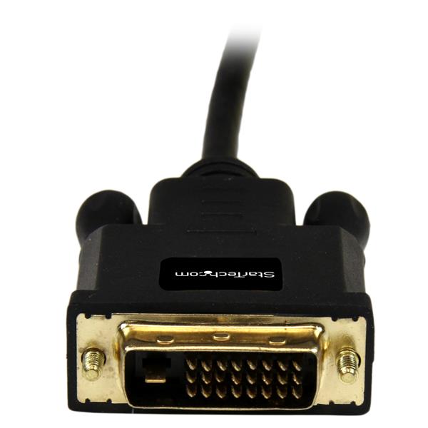 STARTECHCOM 6 ft Mini DisplayPort to DVI Adapter Converter Cable Mini DP to DVI 1920x1200 Black