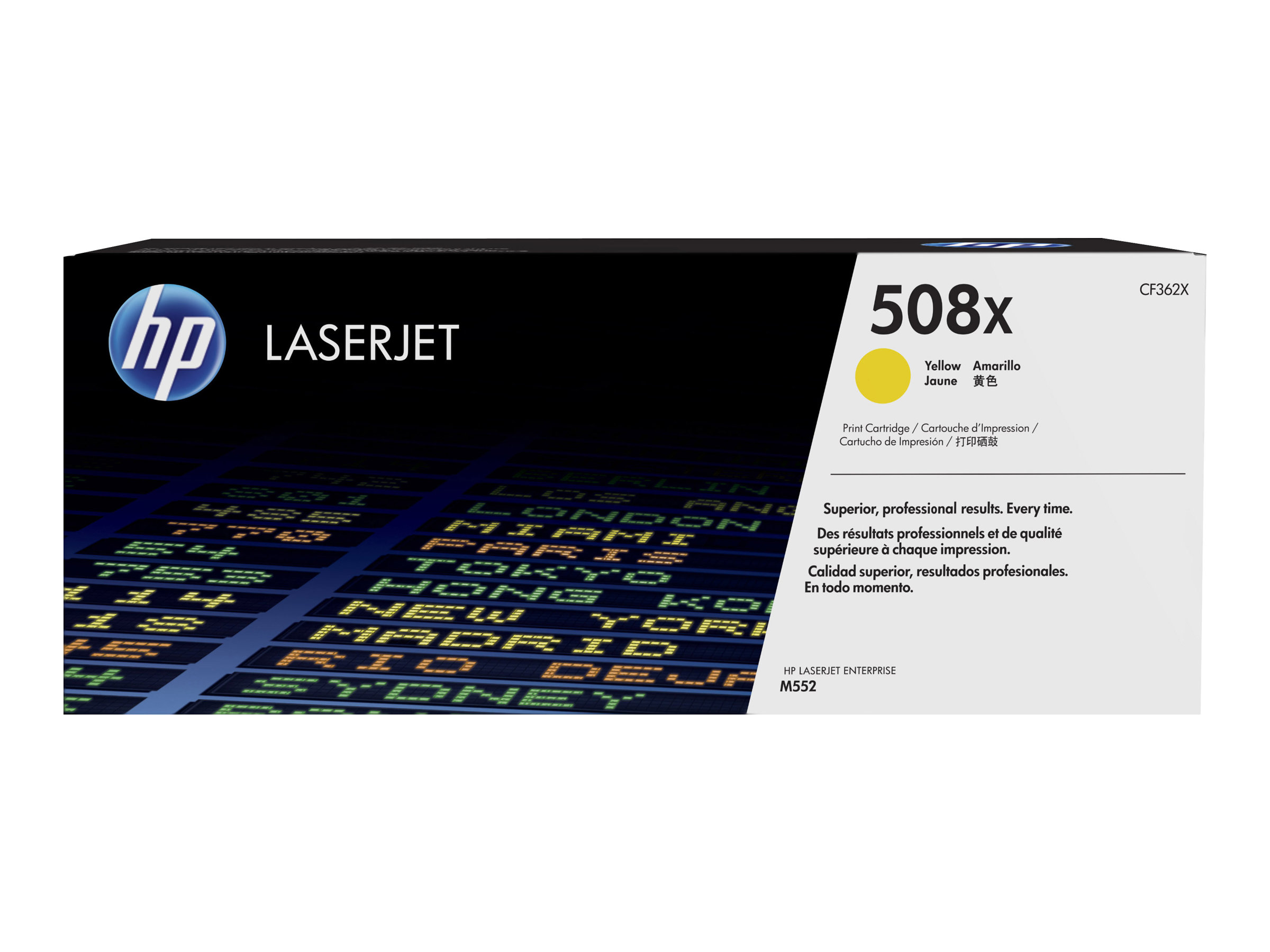 HP 508X (CF362X) gelb Tonerkartusche
