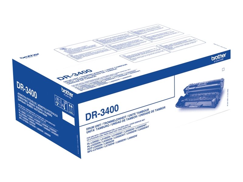 DR3400 BROTHER DCP OPC black 50.000 DR3400 BROTHER DCP OPC black 50.000