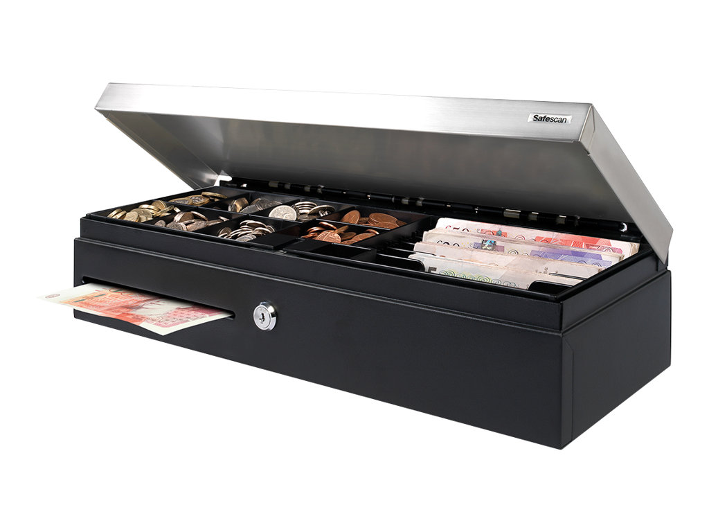 Safescan Kassenschublade 1320498 SD4617S schwarzsilber