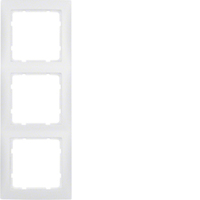 Berker Rahmen 10139909 3fach polarweiss matt Berker Rahmen 10139909 3fach polarweiss matt