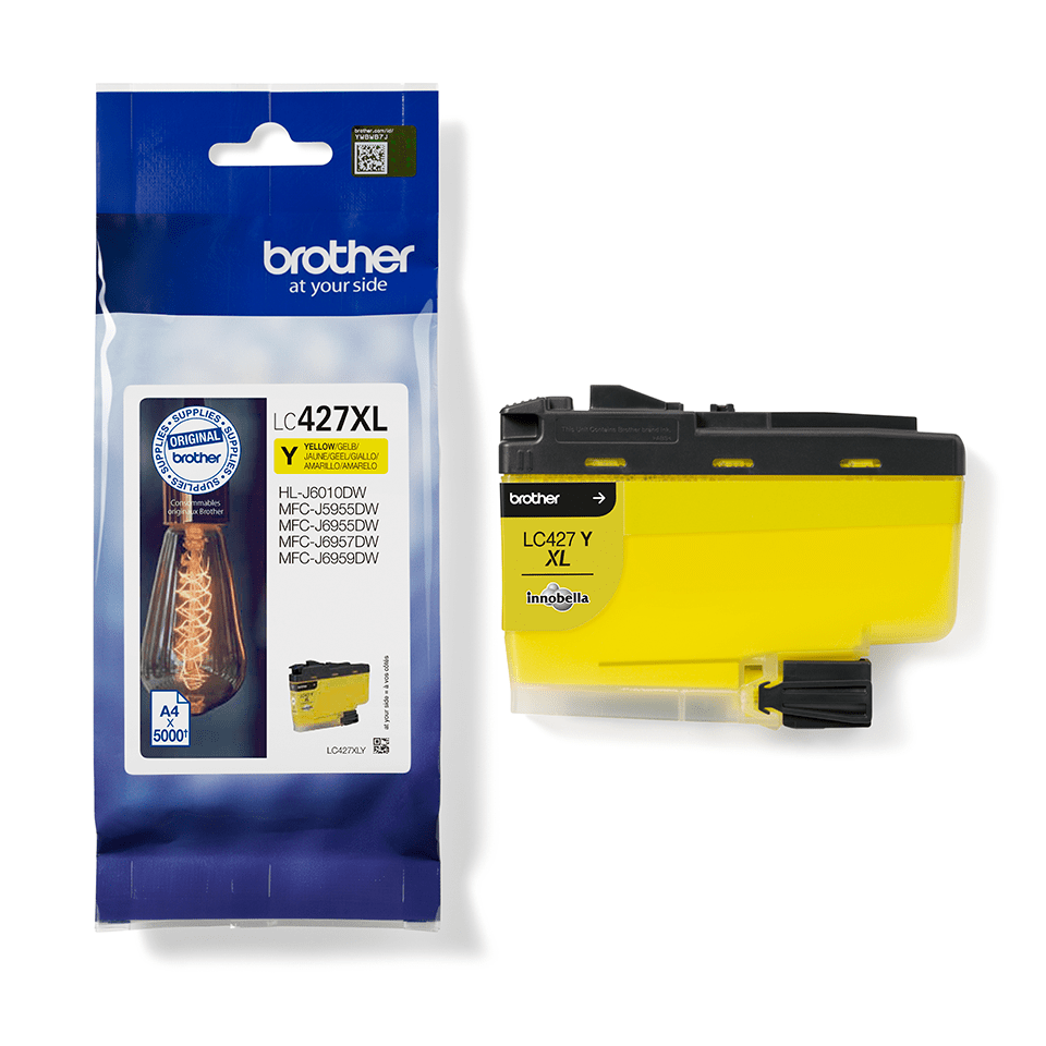 LC427XLY BROTHER DCPJMFCJ Tinte yellow