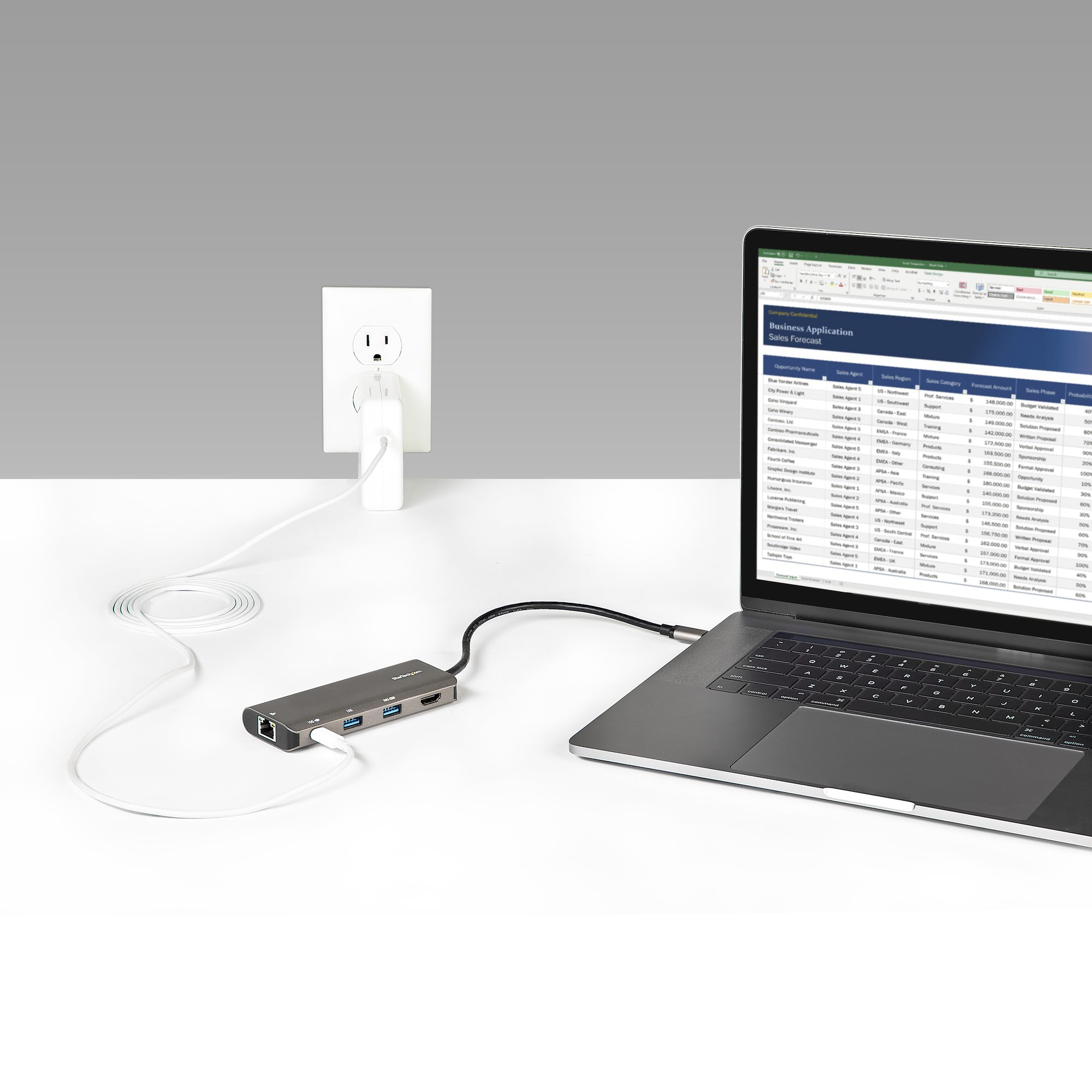 StarTech.com USB-C Multiport Adapter 10 Gbit/s 4K 30 Hz HDMI