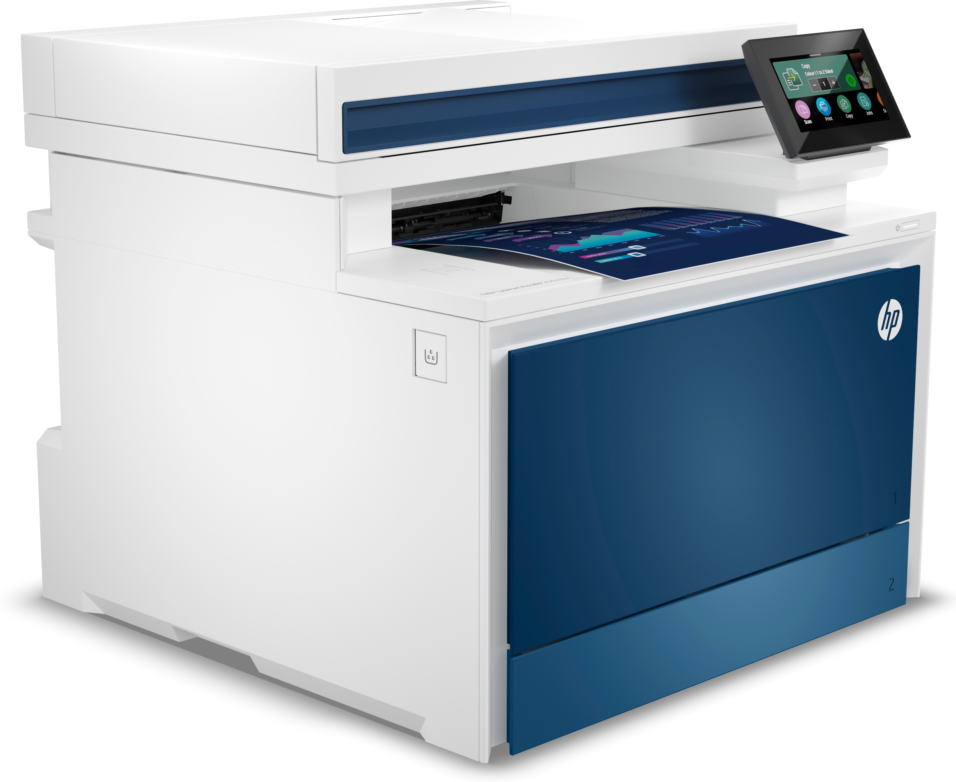 HP Color LaserJet Pro MFP 4302fdw 4 in 1 FarblaserMultifunktionsdrucker weiß