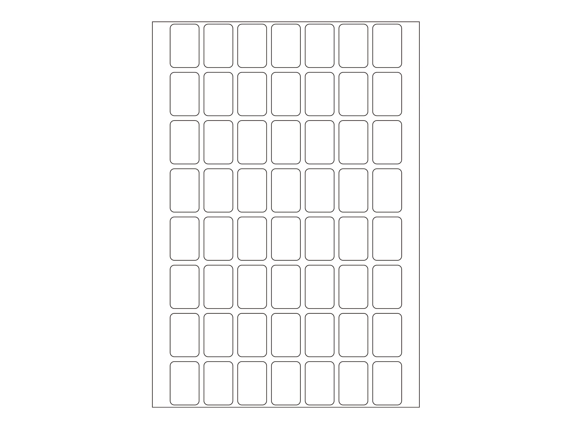 HERMA Movables Etiketten 10603 weiß 12,0 x 18,0 mm, 1792 Etiketten 