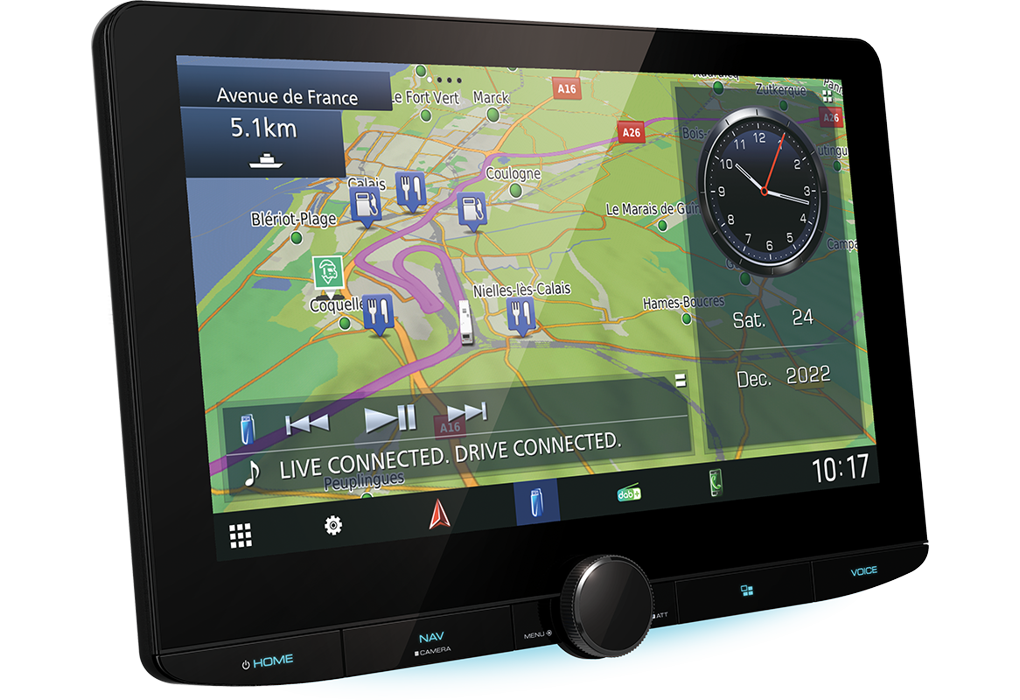 JVC DNR992RVS USB BT Navigation 10,1″ HD Display