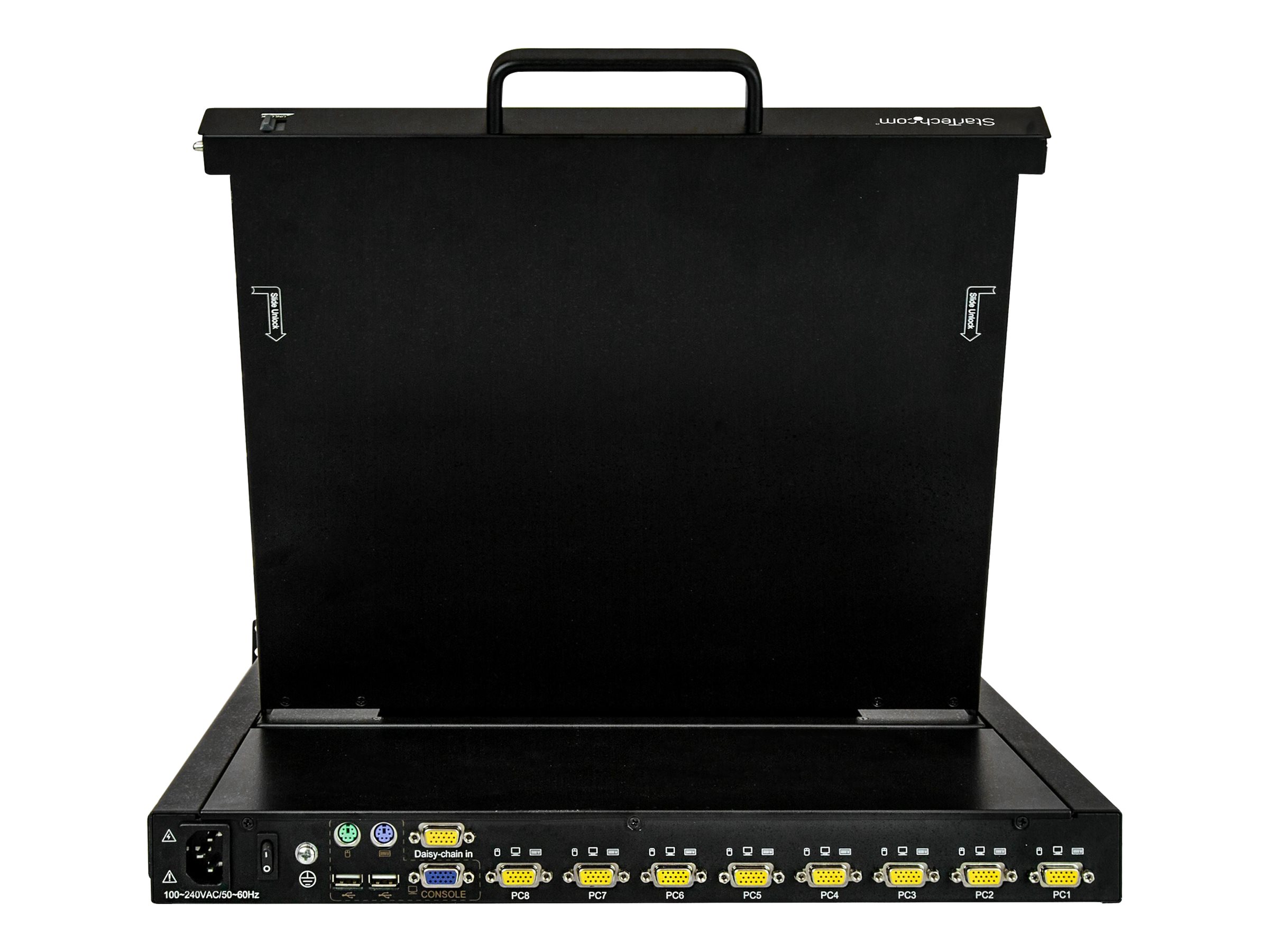 STARTECH.COM 1HE 8 Port Rackmontage VGA KVM Konsole fuer Server Racks - LCD KVM Schublade - 43,18cm 17Zoll STARTECH.COM 1HE 8 Port Rackmontage VGA KVM Konsole fuer Server Racks - LCD KVM Schublade - 43,18cm 17Zoll