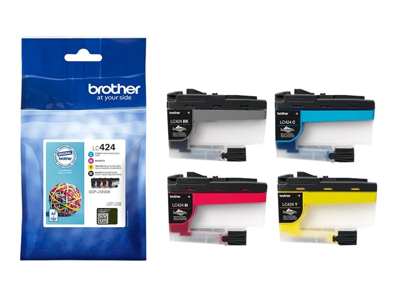 Brother Tinten-Blisterset LC-424VAL