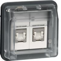 Berker UAE-Einsatz 14103505 8/8polig Kat.6 W.1 grau Berker UAE-Einsatz 14103505 8/8polig Kat.6 W.1 grau