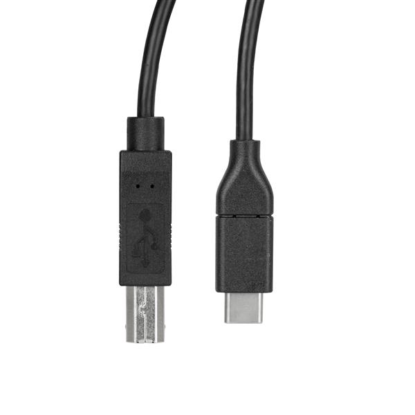 StarTech USBC to USBB Printer Cable MM 3 m 10 ft USB 20