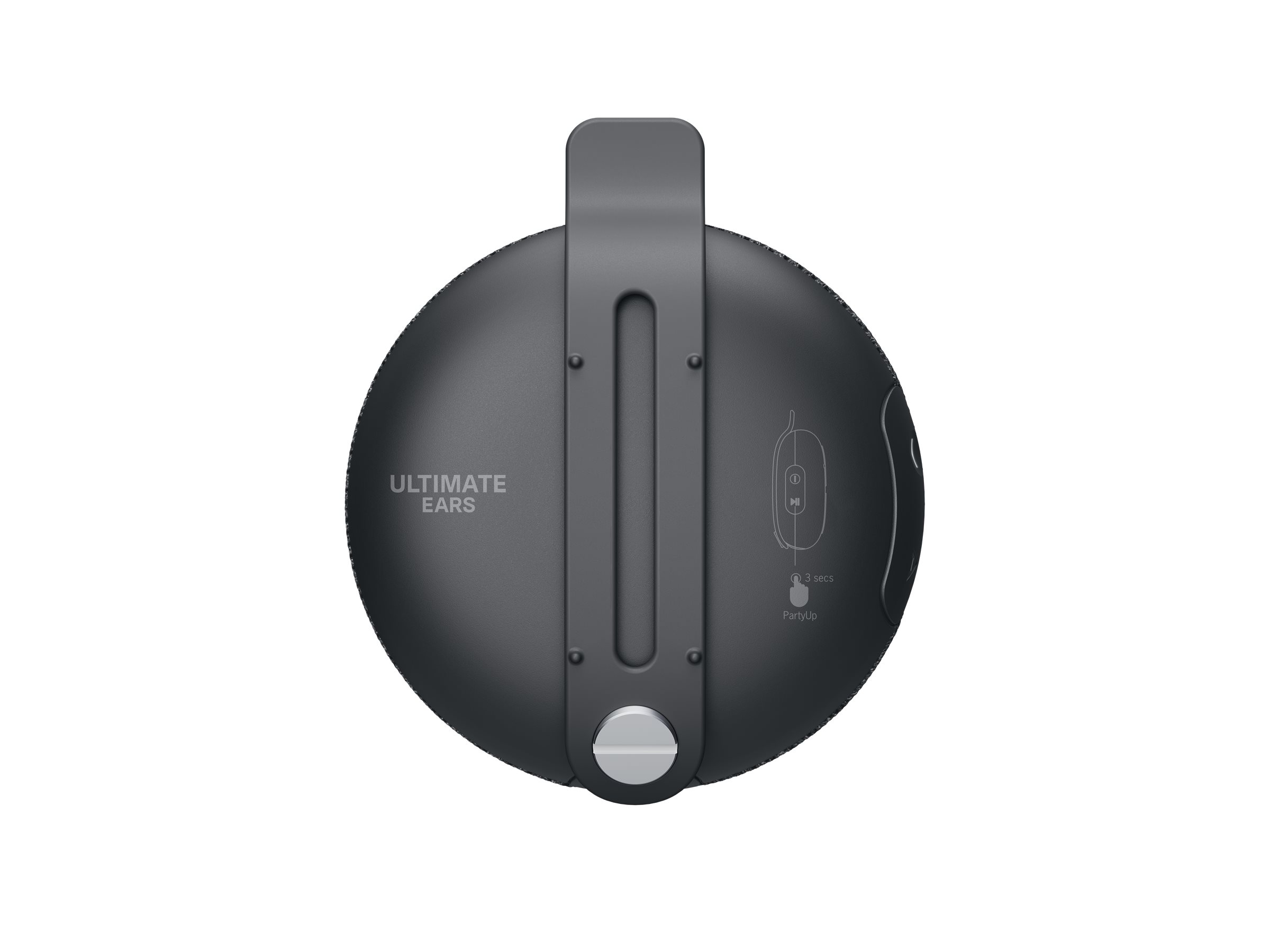 Logitech Ultimate Ears MINIROLL Sanftes Schwarz