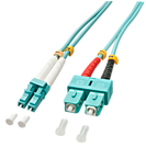LINDY LWL-Duplexkabel LC/SC OM3 3m 50/125, Multimode