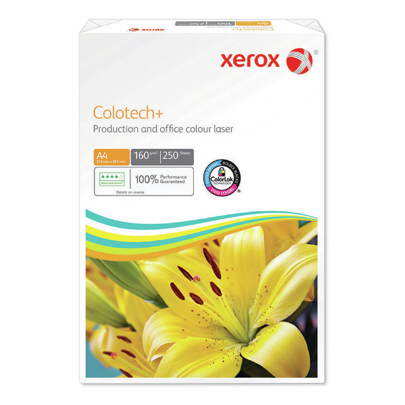 xerox Laserpapier Colotech DIN A4 160 gqm 250 Blatt