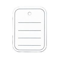 SIGEL Hängeetiketten weià 40,0 x 50,0 mm liniert, 500 St. SIGEL Hängeetiketten weià 40,0 x 50,0 mm liniert, 500 St.