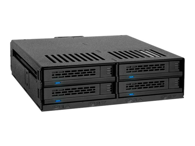 Backplane IcyDock 4x6,3cm SATAI-III/SAS in 1x5,25 HDD/SSD