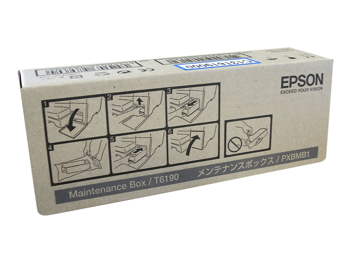 EPSON T6190 Wartungseinheit Standardkapazitaet 35.000 Seiten 1er-Pack EPSON T6190 Wartungseinheit Standardkapazitaet 35.000 Seiten 1er-Pack